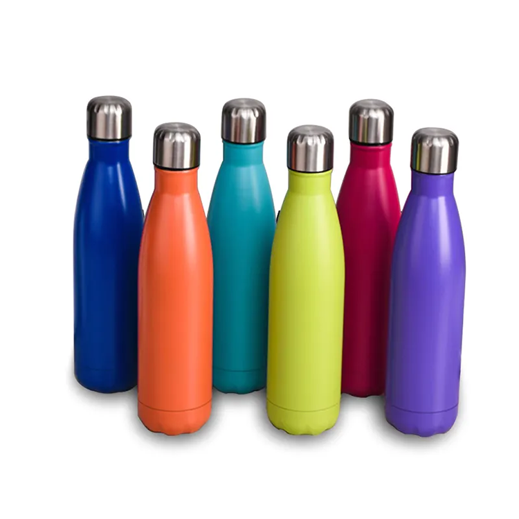 Wholesale 300ml Double Wall Thermos Bottle Cola Shape Sport Stainless Steel Flask Water Bottle for Kids