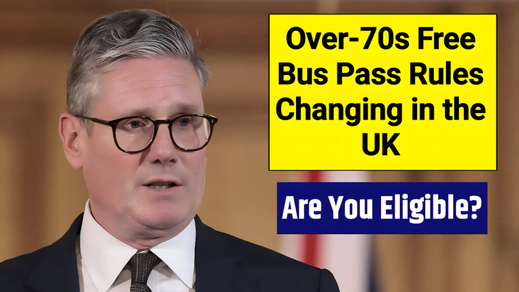Over-70s Free Bus Pass UK